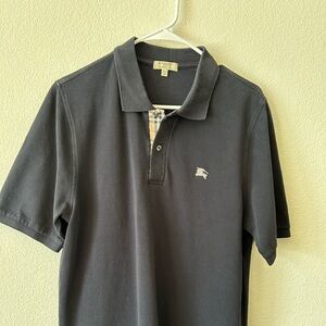Burberry Blue Polo Shirt L Pre-Owned
